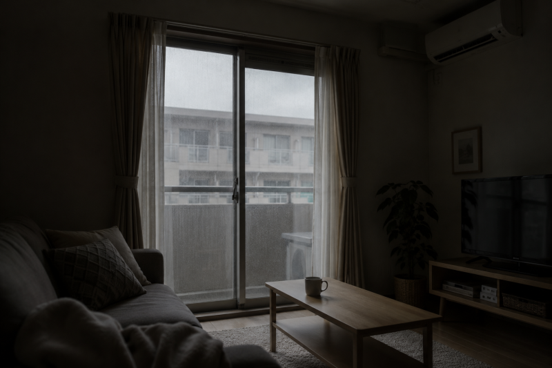 暗い部屋