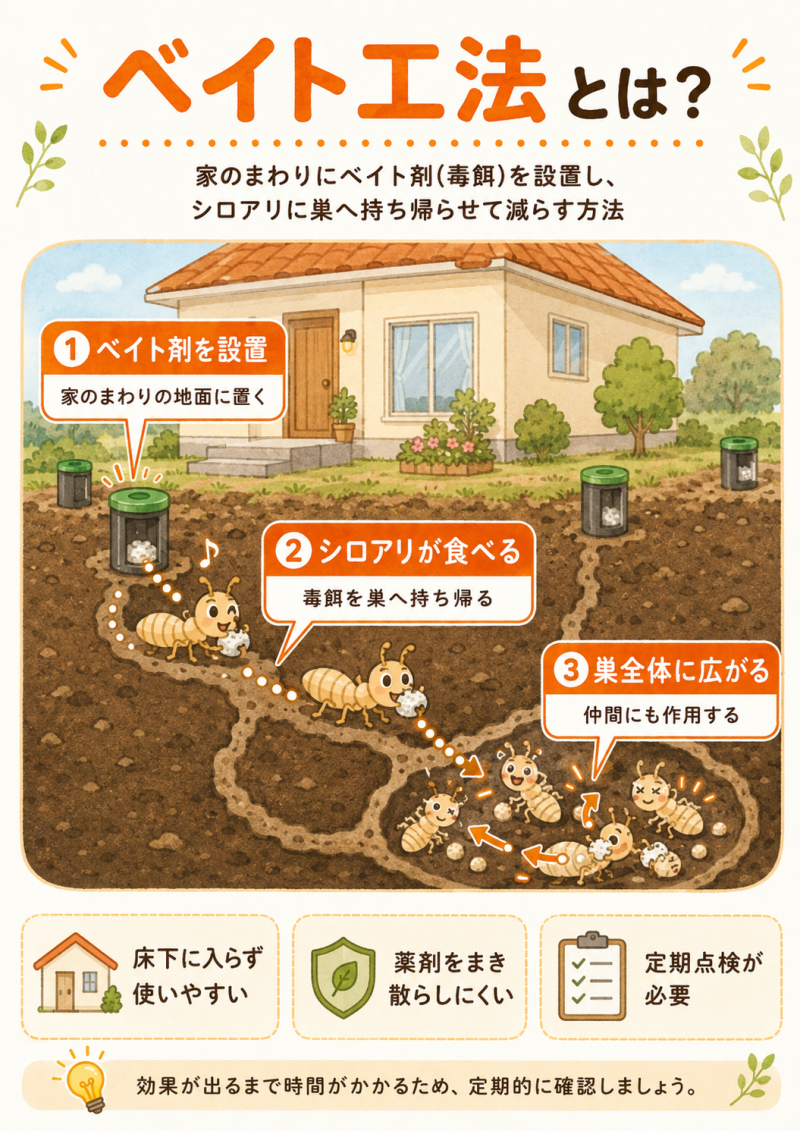 ベイト工法