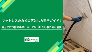 マットレスのカビの落とし方完全ガイド！自分で行う除去手順とやってはいけない取り方も解説