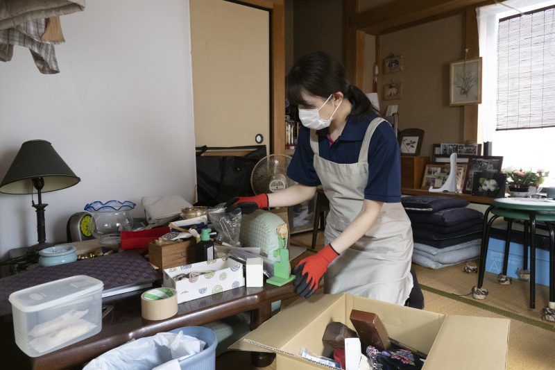 自分の部屋を整理