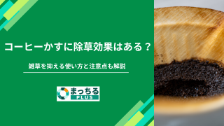 コーヒーかすに除草効果はある？雑草を抑える使い方と注意点も解説