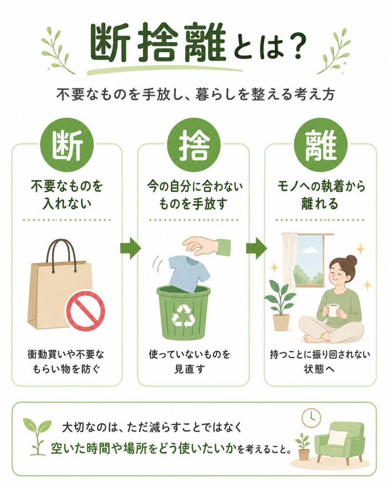 断捨離⭐毎日値引⭐まとめ買いお安くします 断捨離のコツと失敗しない方法は？捨てられない不安を解消して人生を