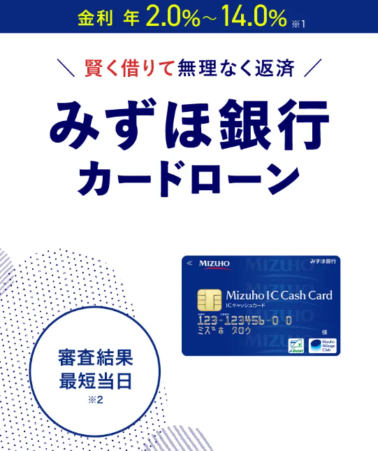 みずほ銀行カードローン_TOP