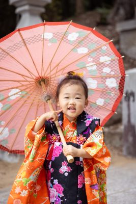 お子さんのペースで楽しみながら七五三のお祝いを。