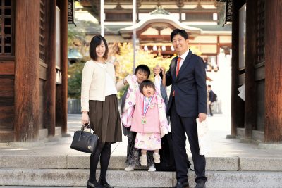 愛媛県限定！七五三、お宮参り、家族の撮影（人生の節目により良い思い出に残る撮影をさせていただきます）