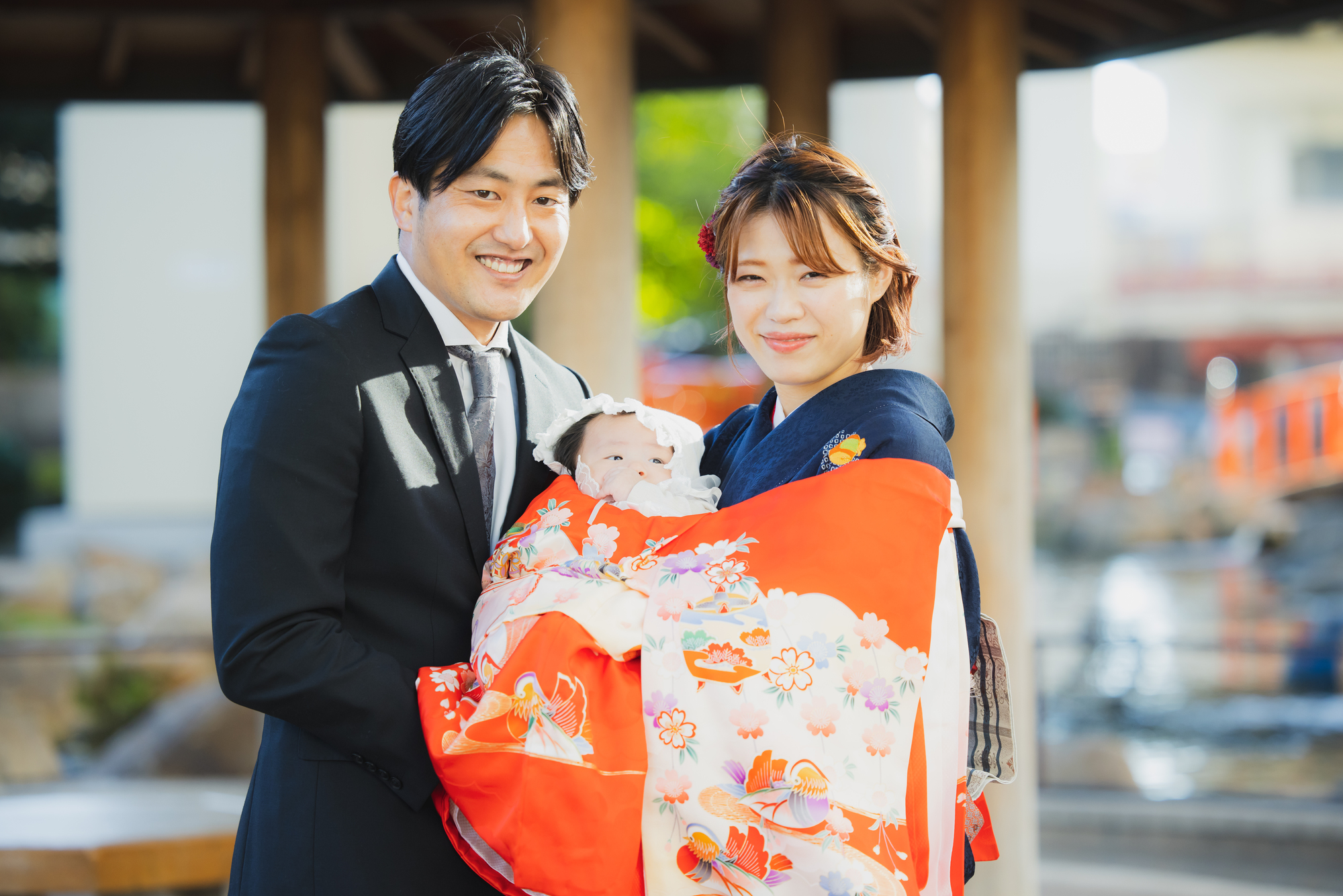 お宮参りの写真撮影(出張撮影)